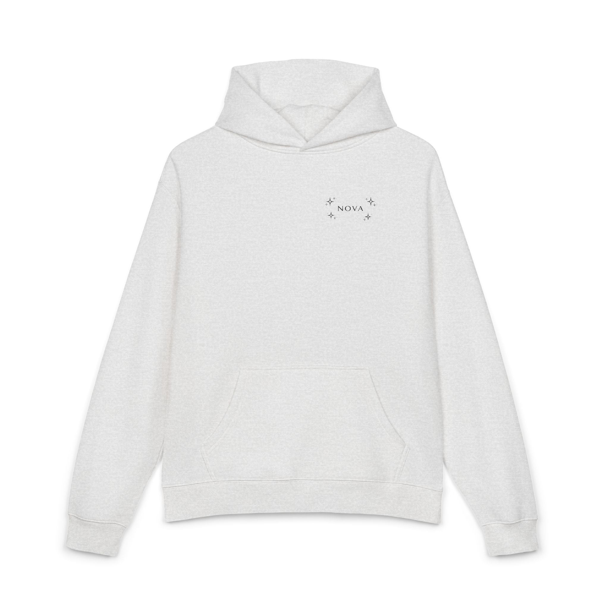 WHITE HEATHER HOODIE